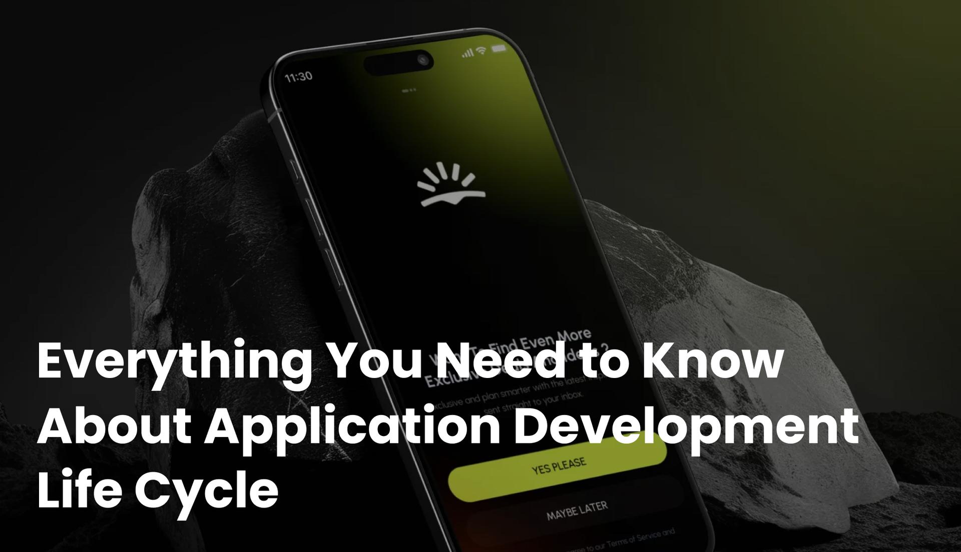 Everything You Need to Know About Application Development Life Cycle