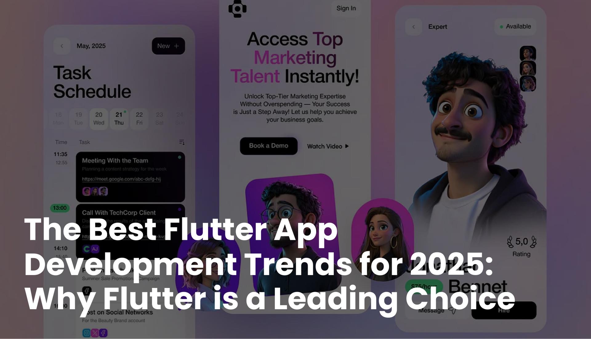 The Best Flutter App Development Trends for 2025: Why Flutter is a Leading Choice